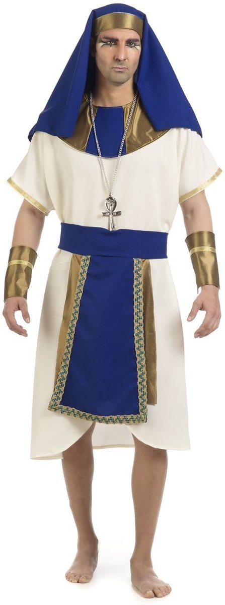 Egypte Kostuum | Formidabele Farao Ptolemaeus | Man | Maat 60 | Carnaval kostuum | Verkleedkleding